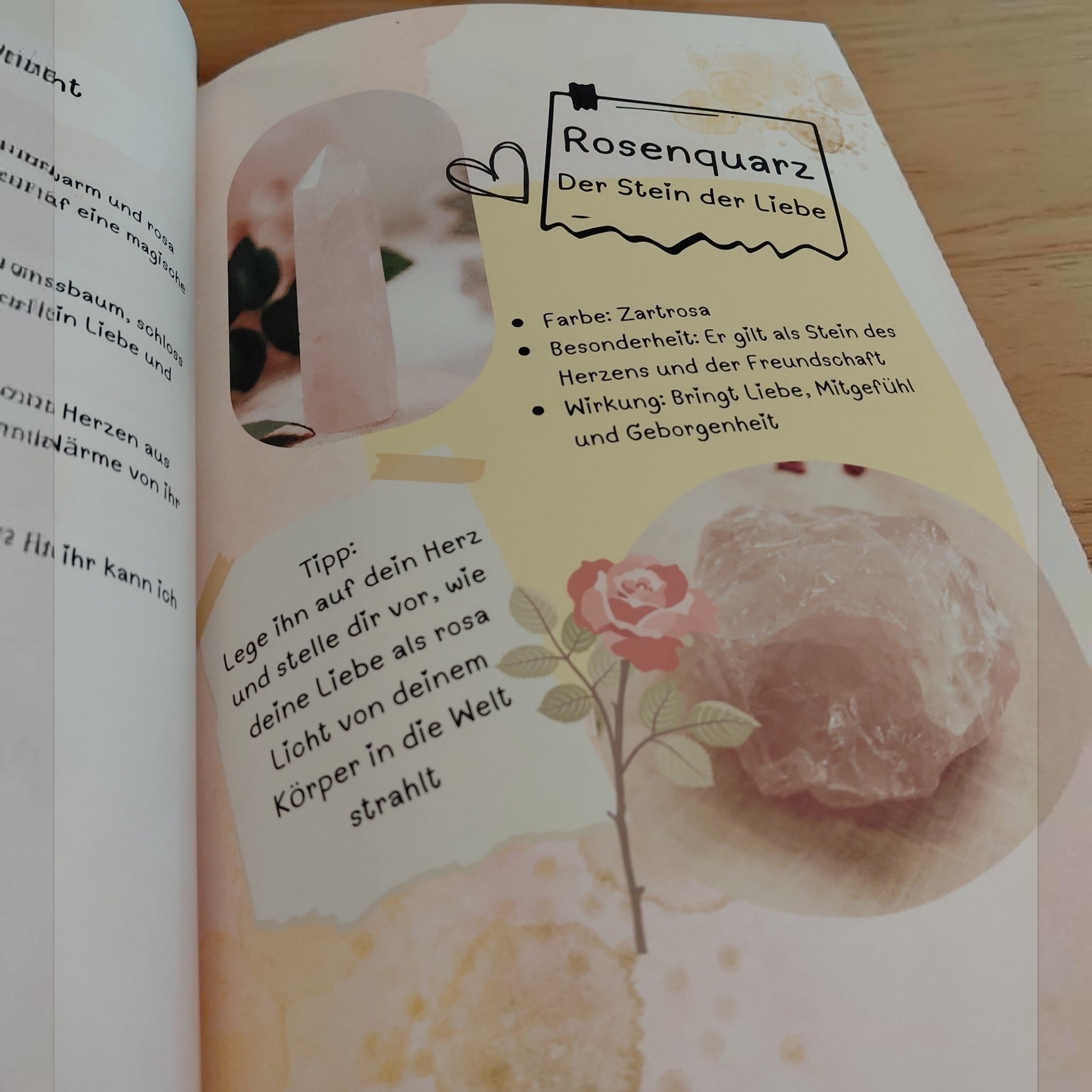Kinderbuch „Achtsamkeit & Edelsteine“