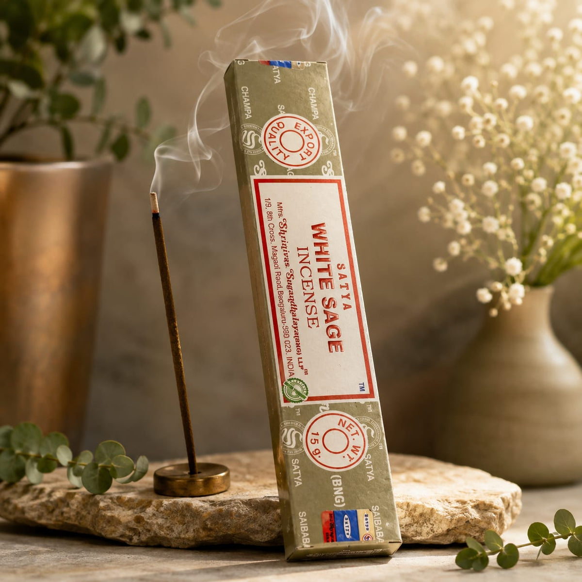 White Sage Incense, Räucherstäbchen Weißer Salbei