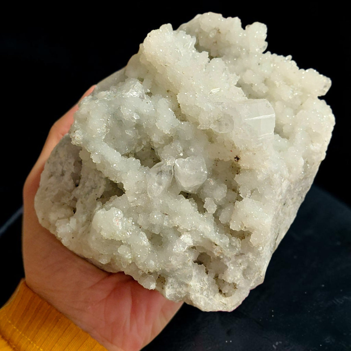 Wunderschön funkelnder Apophyllit aus Indien