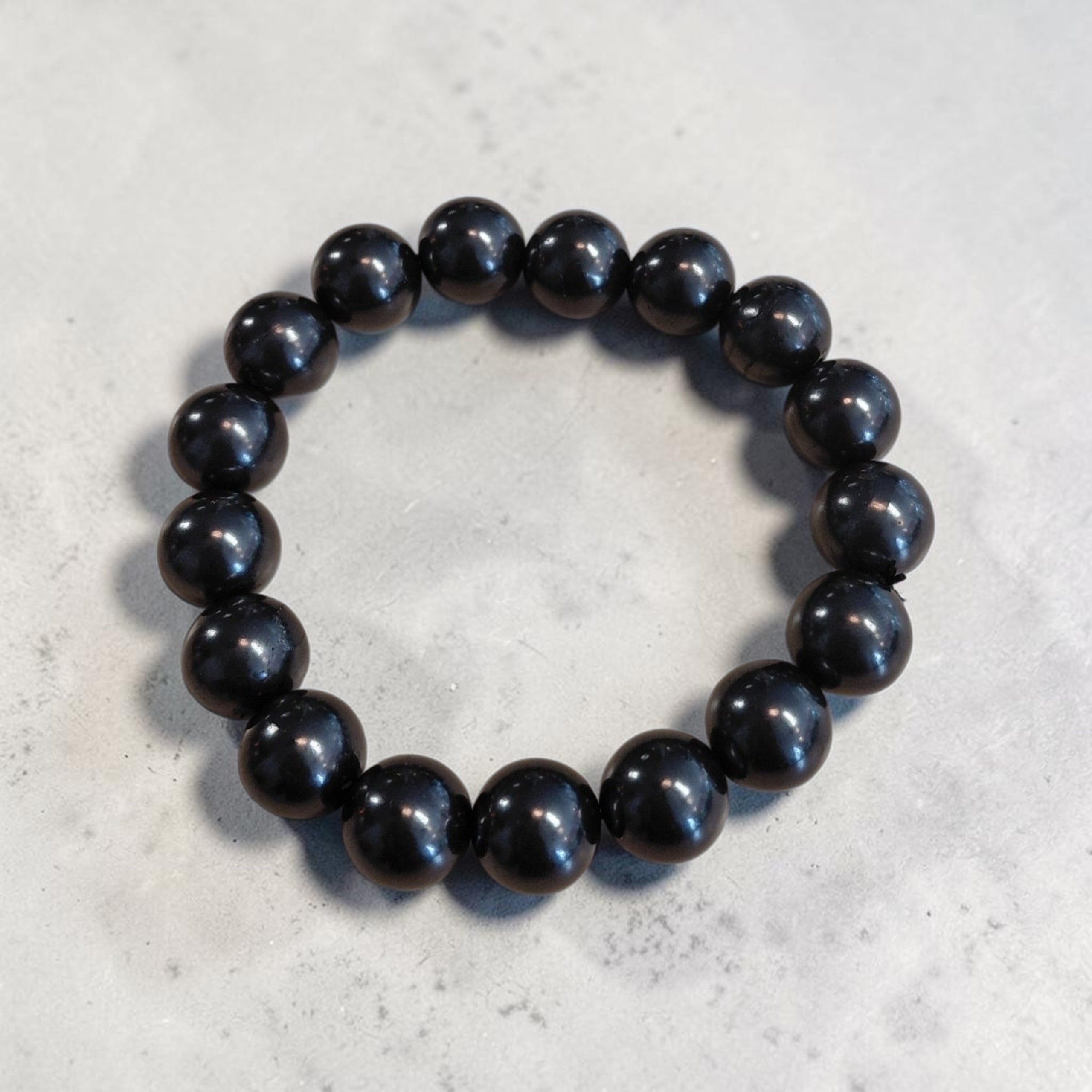 Shungit Armband 12 mm