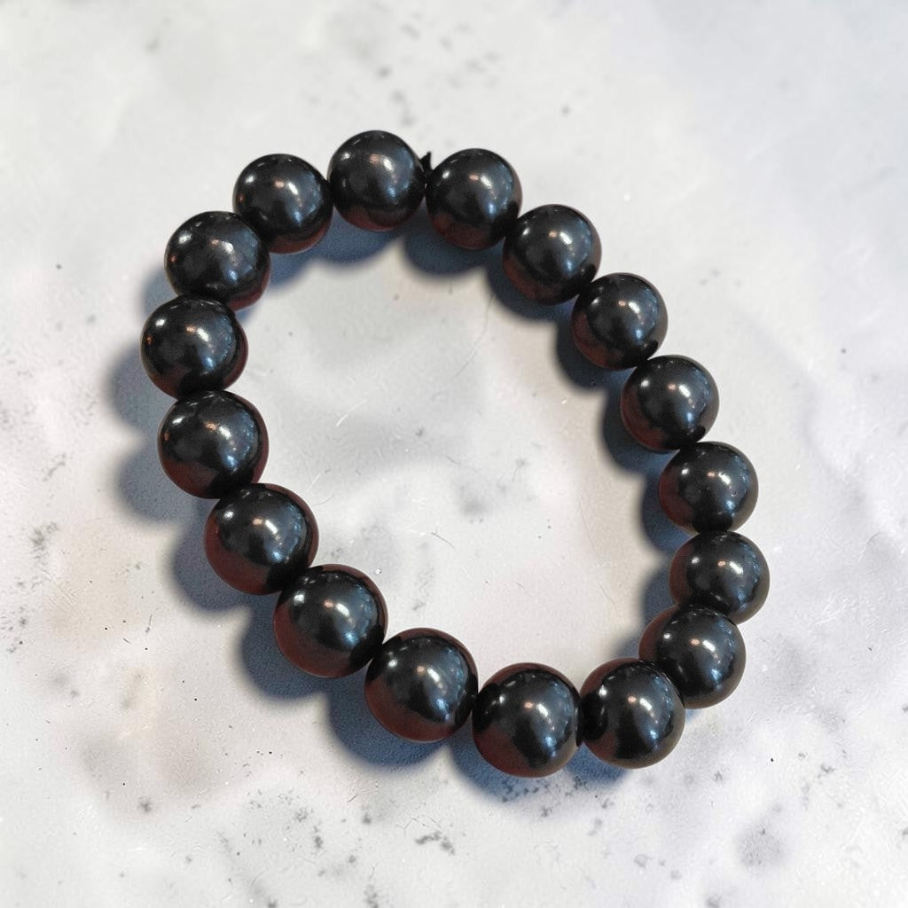 Shungit Armband 12 mm