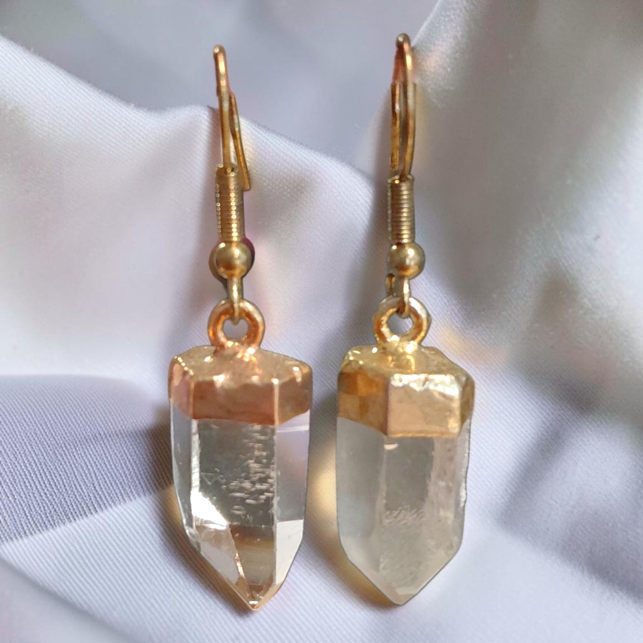 Bergkristall gold