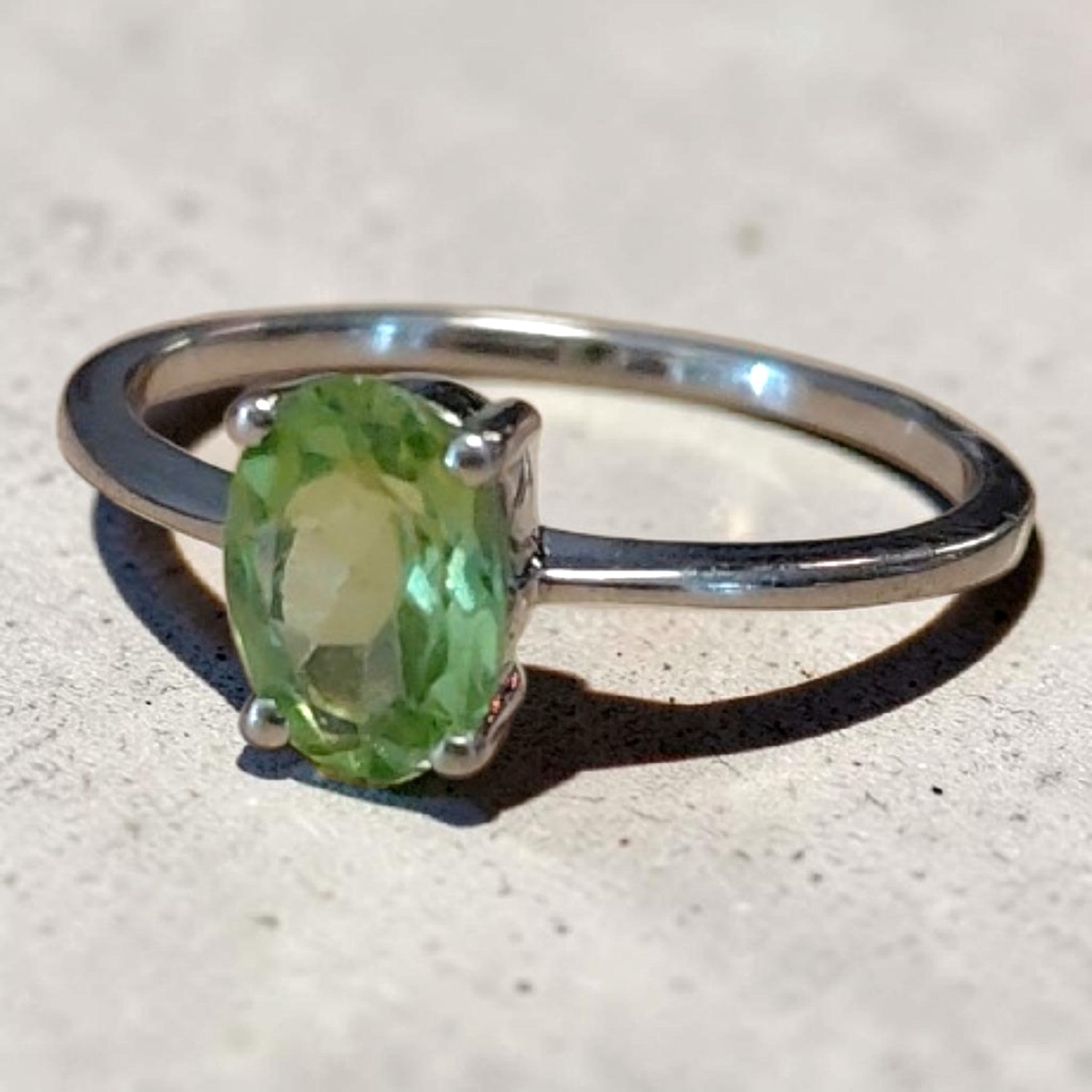Peridot Ring Gr. 51