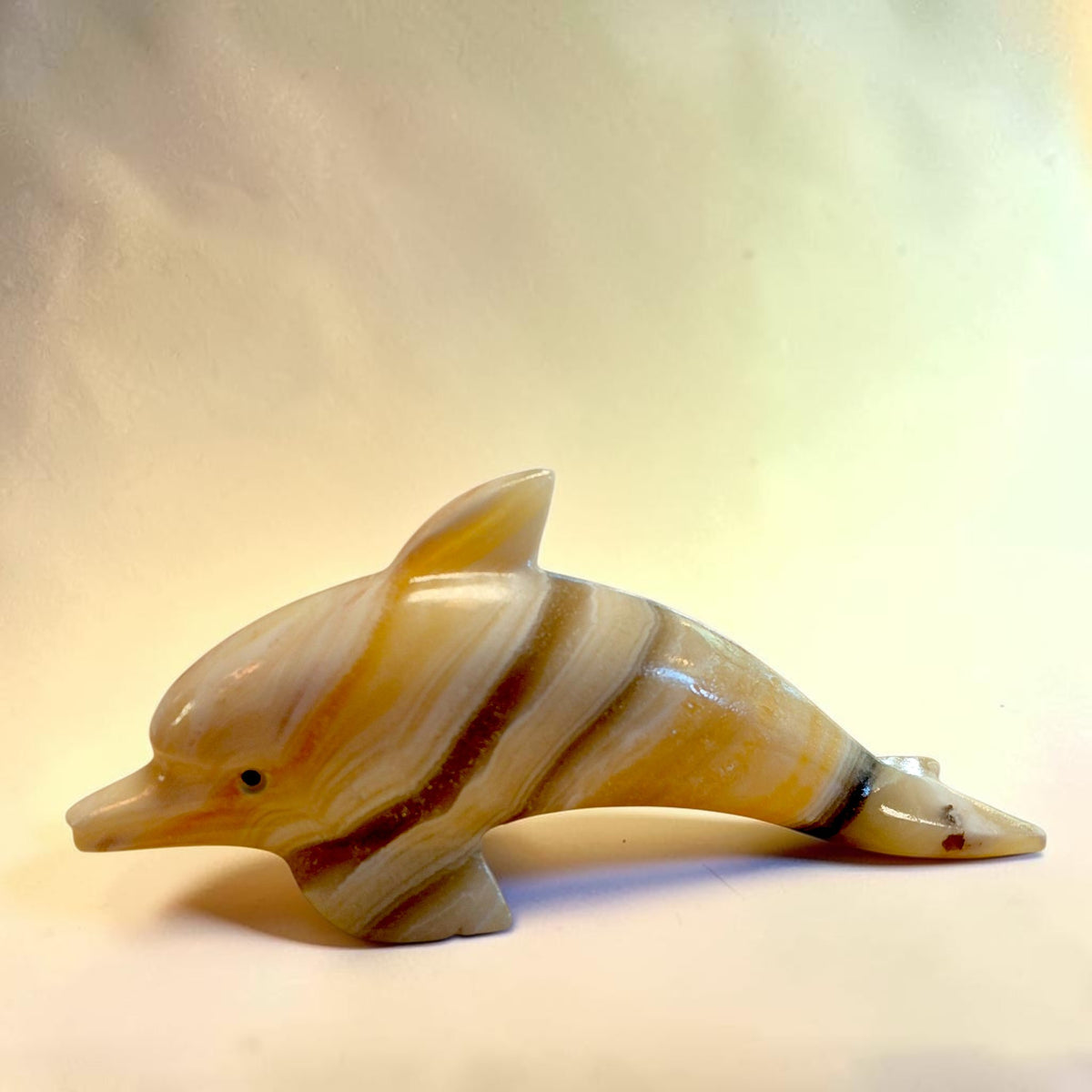 Aragonit Delfin aus Mexiko