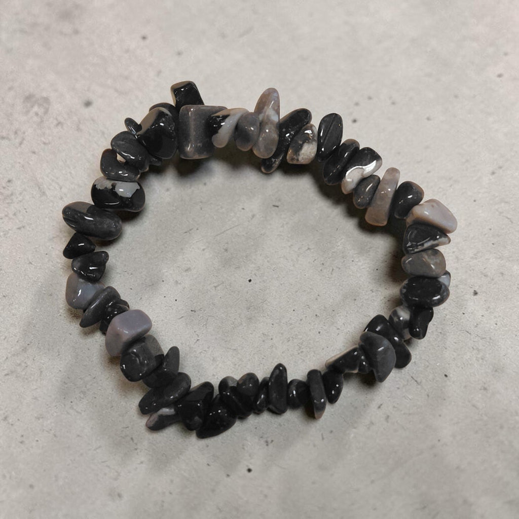 Flint Armband, Feuerstein aus Dänemark, Chip-Armband