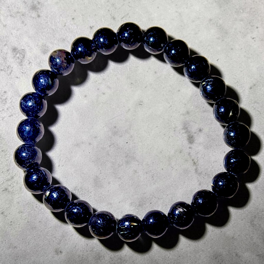 Nuummit Armband 6 mm, aus Grönland Urgestein vom Polarkreis