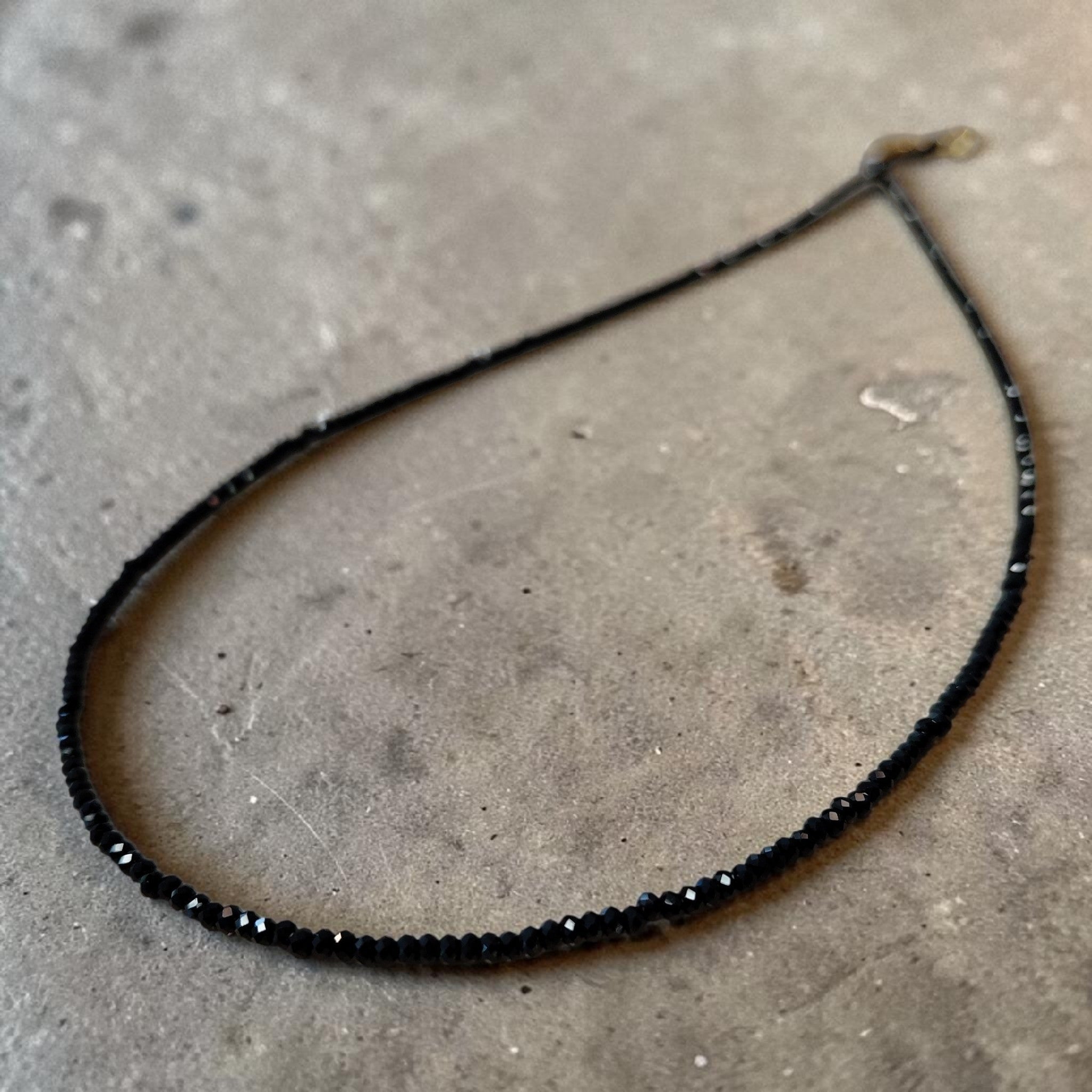 Spinell Kette Facett-Schliff