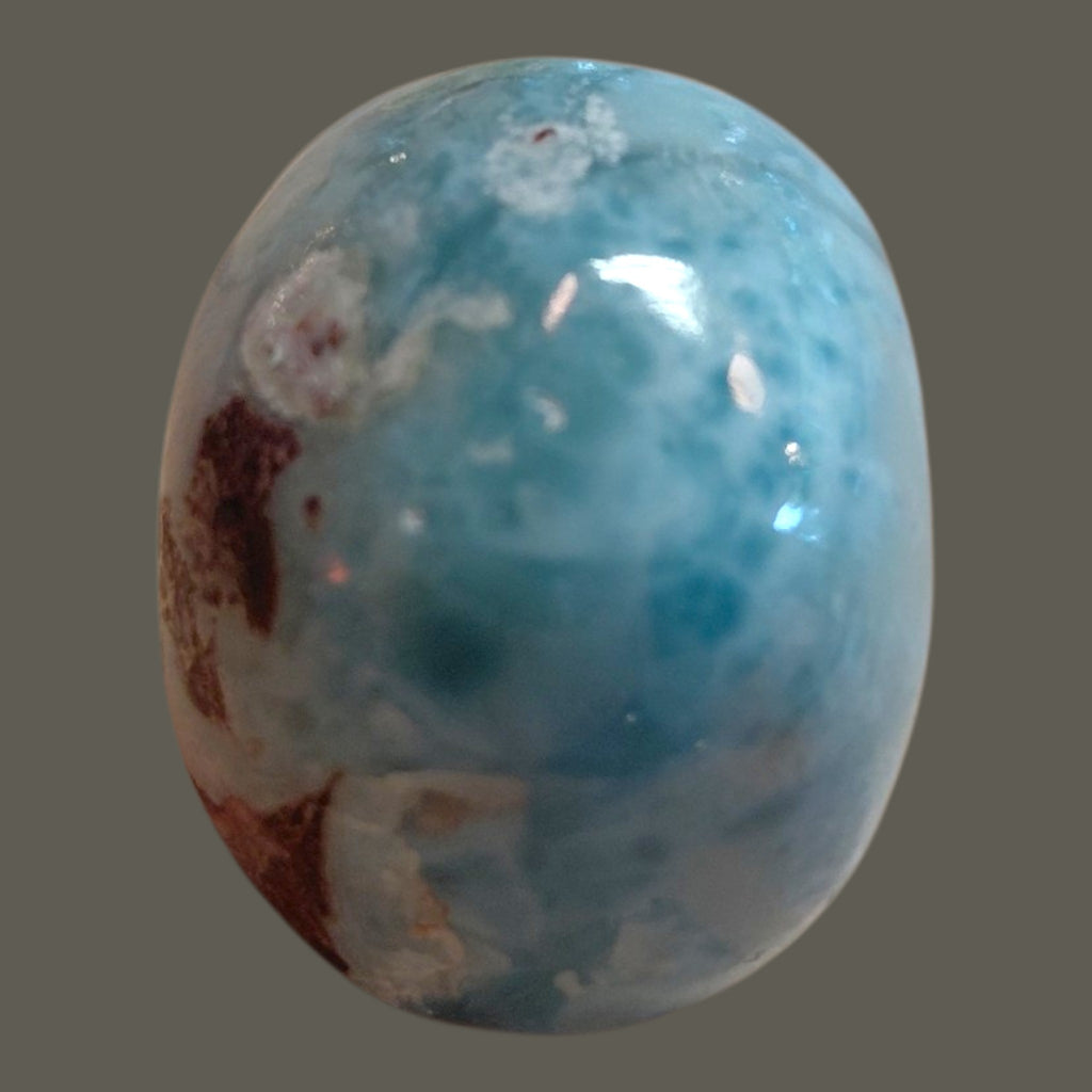 Larimar Kristallschädel