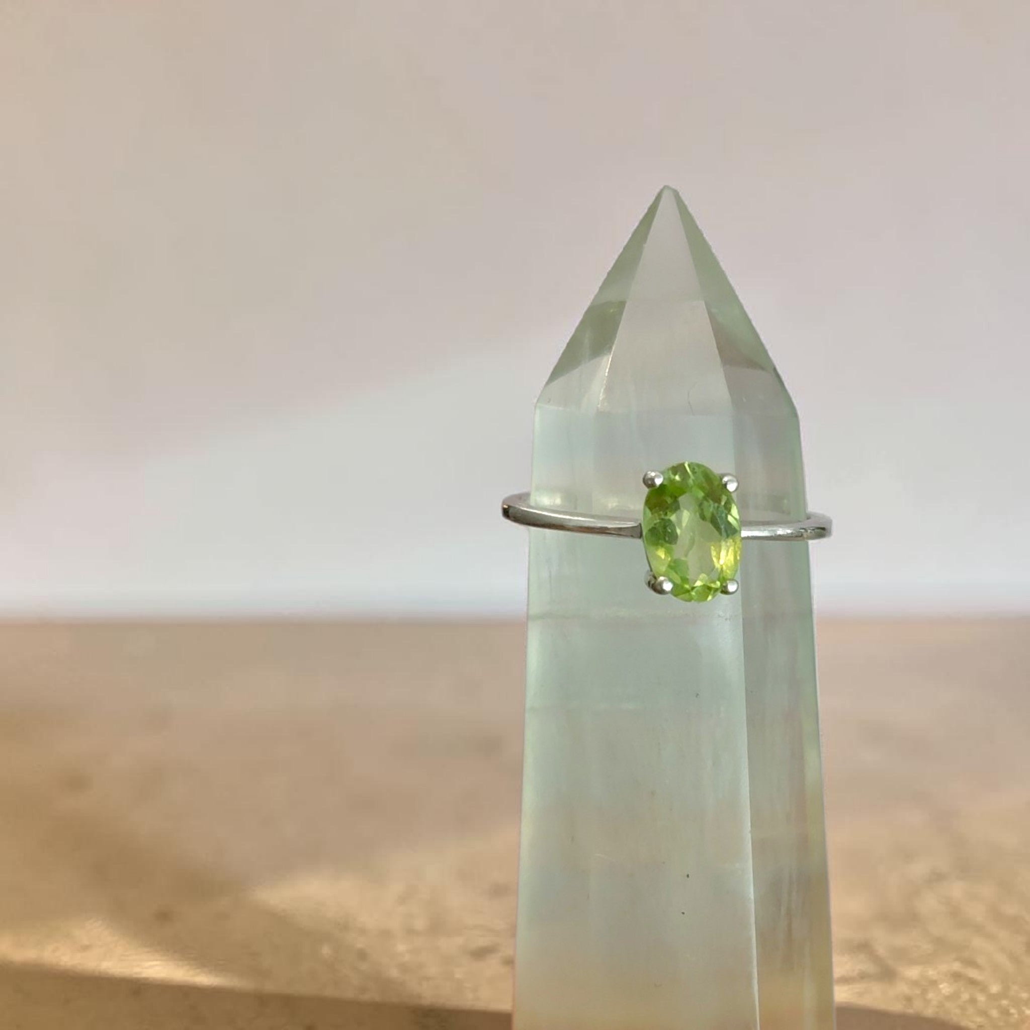 Peridot Ring Gr. 51