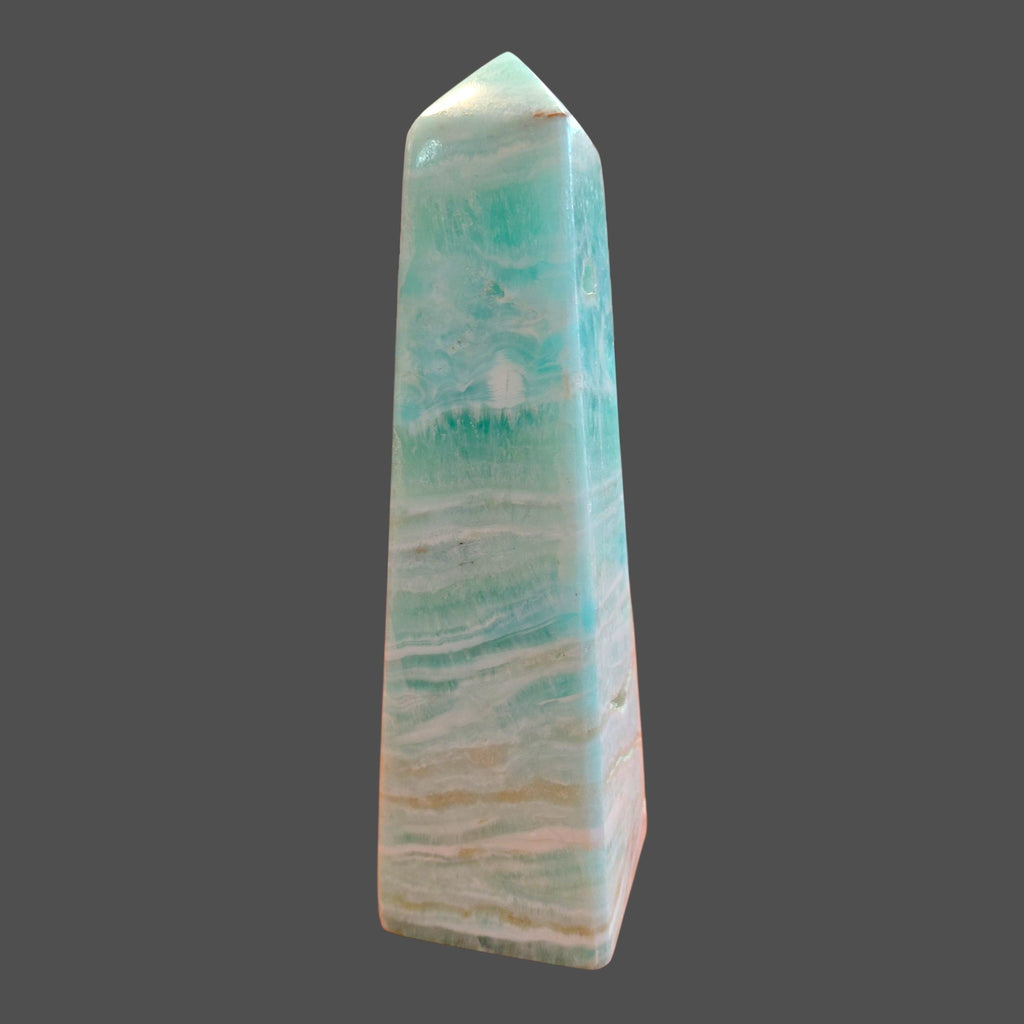 Karibik Calcit Obelisk